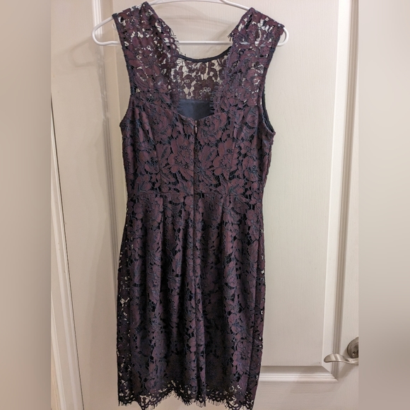 Banana Republic Factory dress purple lace - Picture 5 of 5